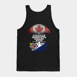 Canadian Grown With Bonaire Roots - Gift for Bonaire With Roots From Bonaire Tank Top